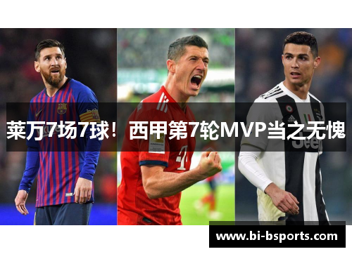 莱万7场7球！西甲第7轮MVP当之无愧